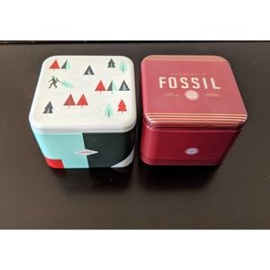 Fossil Watch Tins